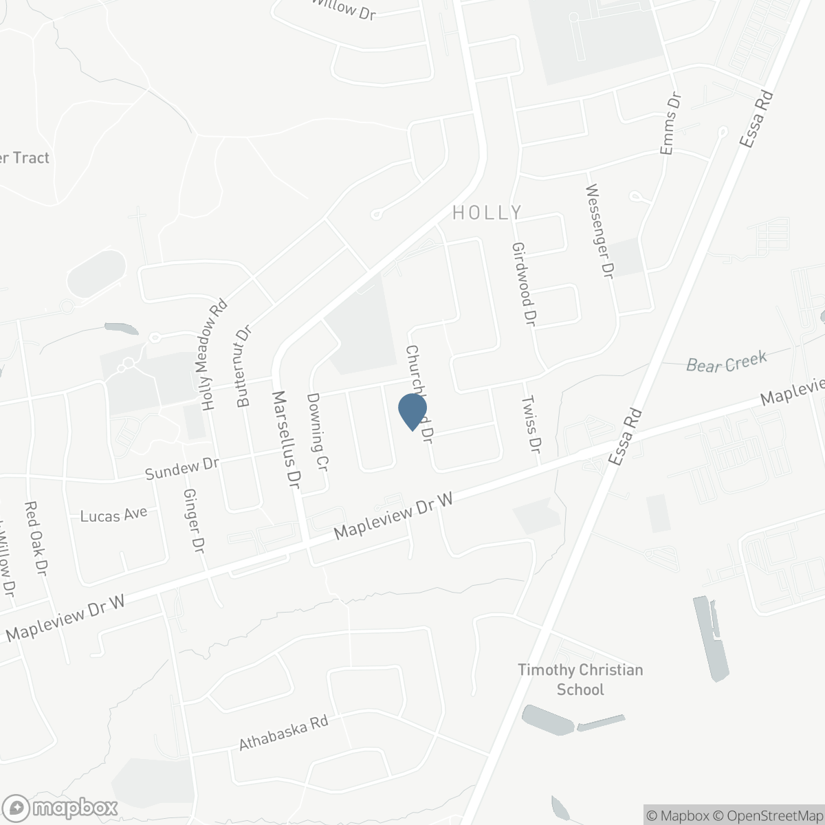 128 CHURCHLAND DRIVE, Barrie, Ontario L4N 8N8